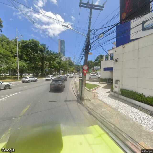 Imagem estática do "Street View" da localização