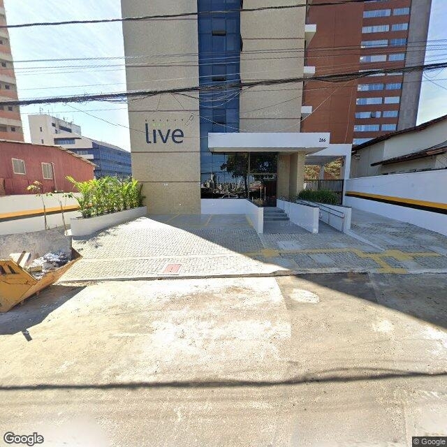 Imagem estática do "Street View" da localização