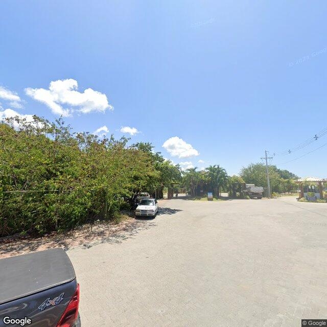 Imagem estática do "Street View" da localização