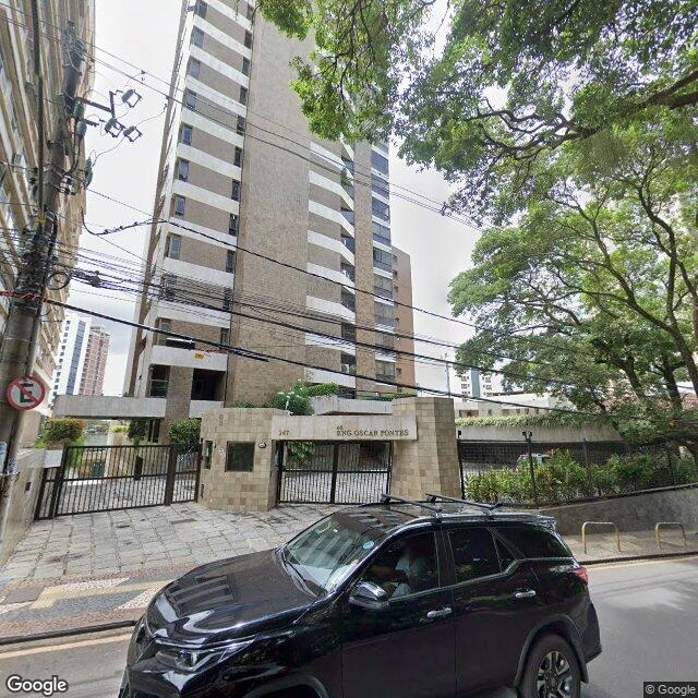 Imagem estática do "Street View" da localização