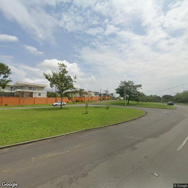 Imagem estática do "Street View" da localização