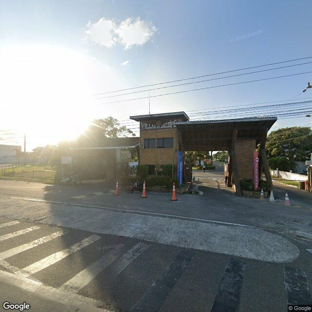 Imagem estática do "Street View" da localização