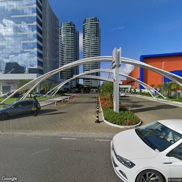 Imagem estática do "Street View" da localização