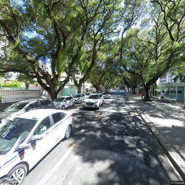 Imagem estática do "Street View" da localização