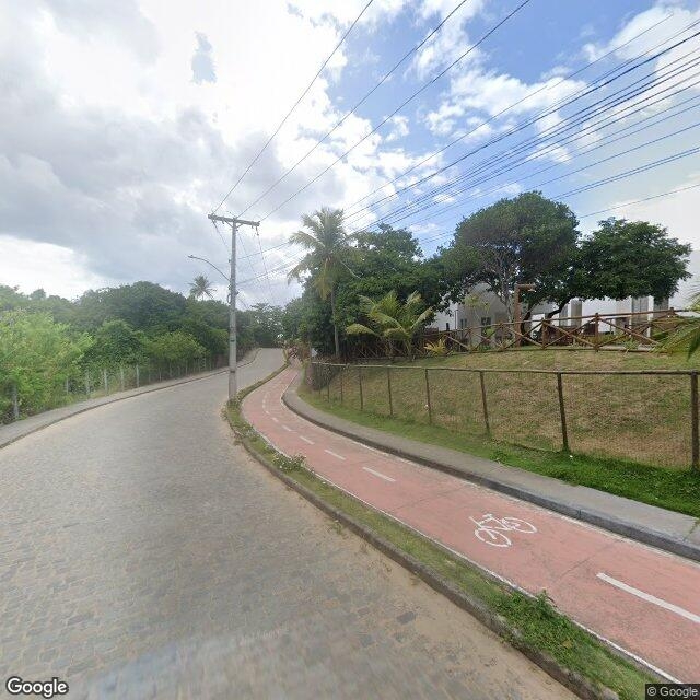 Imagem estática do "Street View" da localização