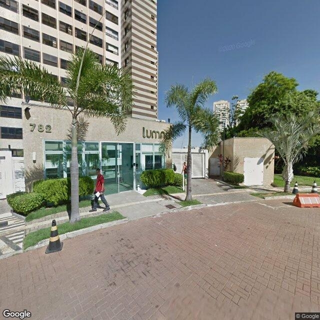 Imagem estática do "Street View" da localização