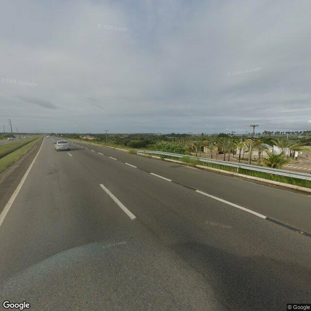 Imagem estática do "Street View" da localização