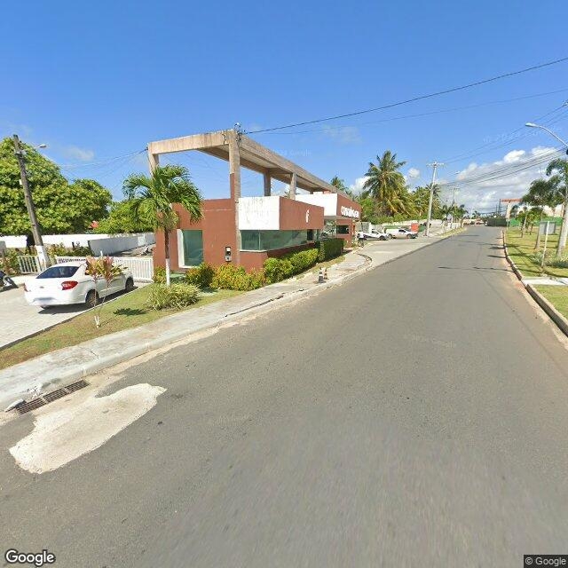 Imagem estática do "Street View" da localização