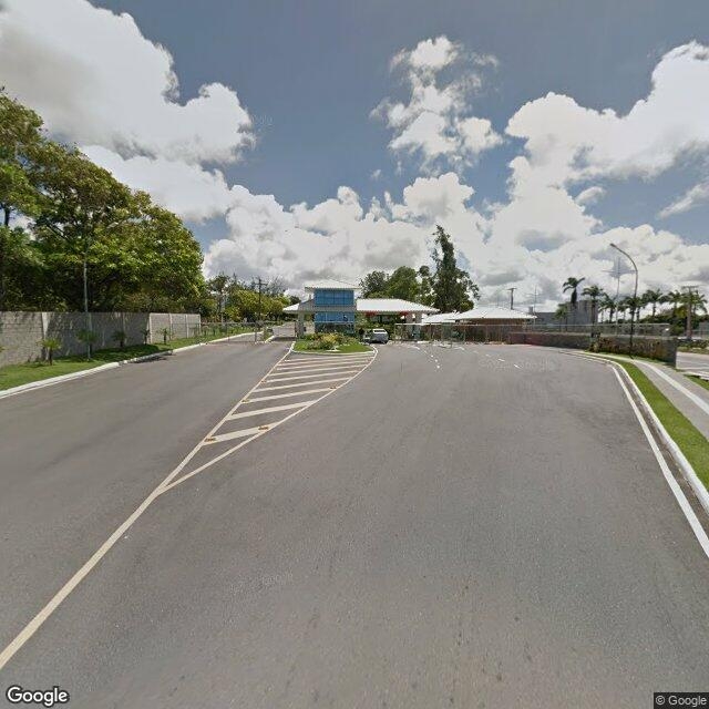 Imagem estática do "Street View" da localização