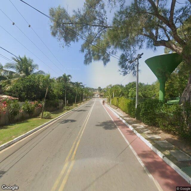 Imagem estática do "Street View" da localização