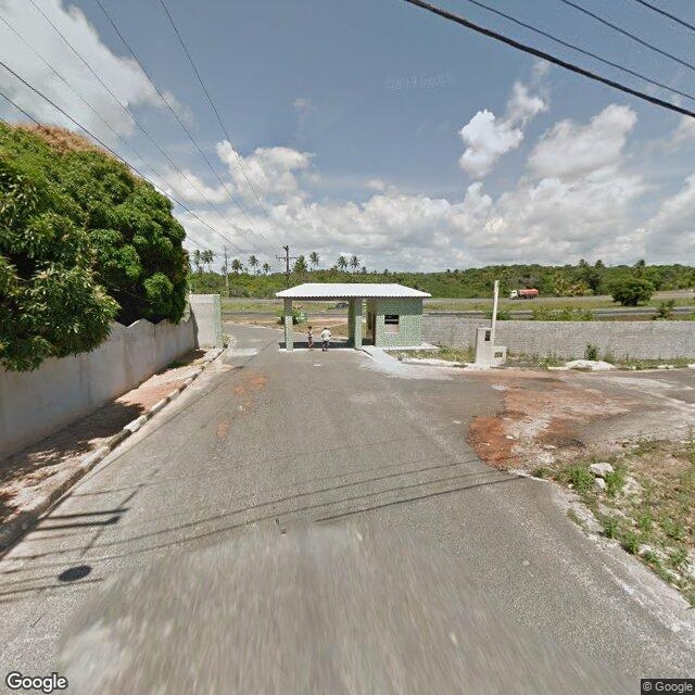 Imagem estática do "Street View" da localização