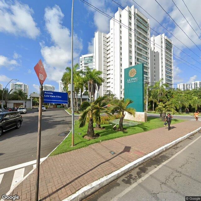 Imagem estática do "Street View" da localização