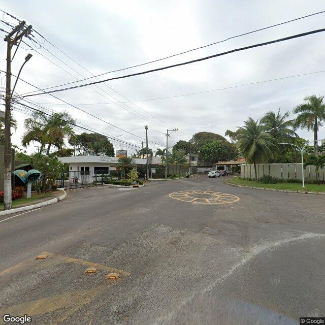 Imagem estática do "Street View" da localização