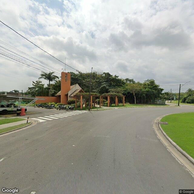 Imagem estática do "Street View" da localização