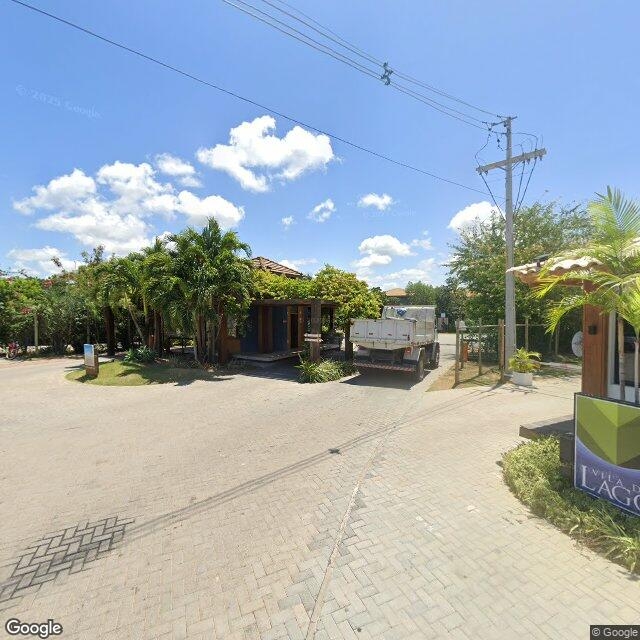 Imagem estática do "Street View" da localização