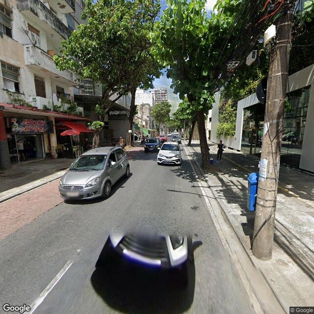 Imagem estática do "Street View" da localização