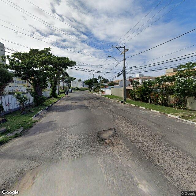 Imagem estática do "Street View" da localização