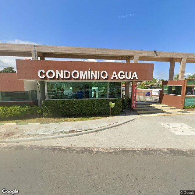 Imagem estática do "Street View" da localização