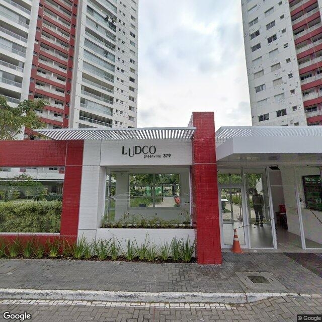 Imagem estática do "Street View" da localização