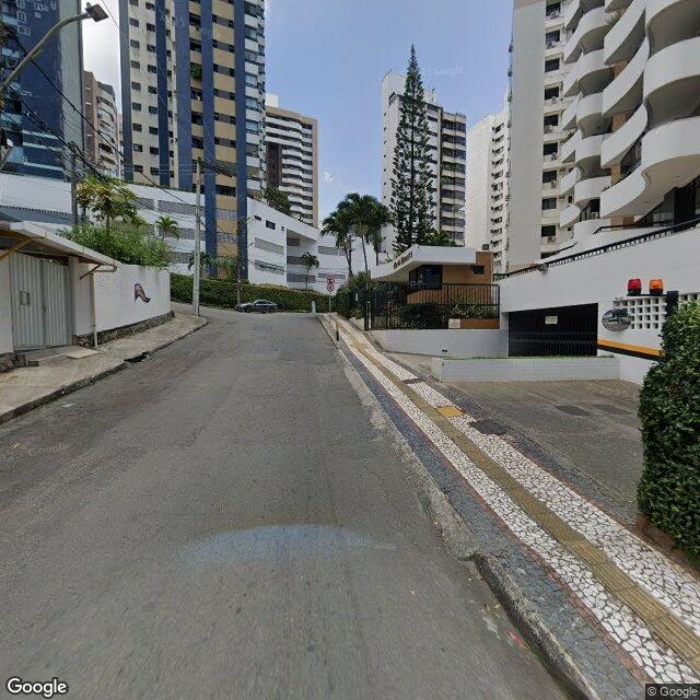 Imagem estática do "Street View" da localização