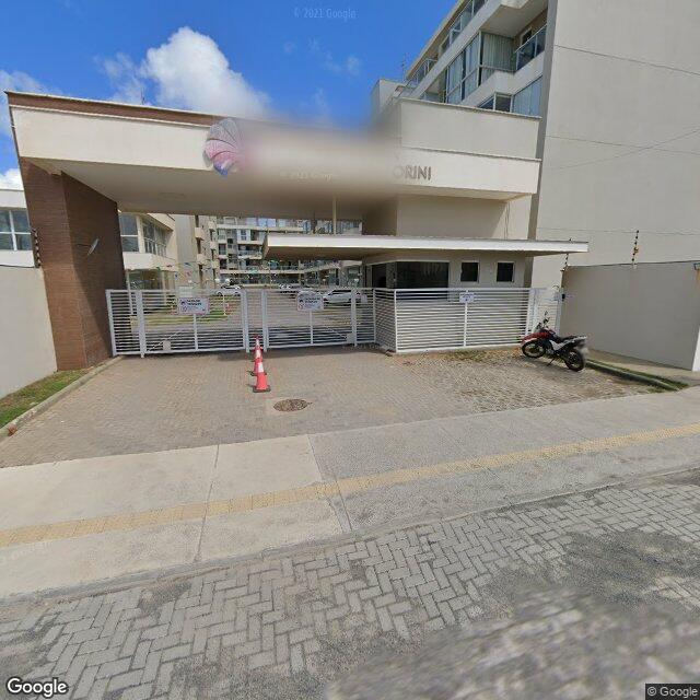 Imagem estática do "Street View" da localização