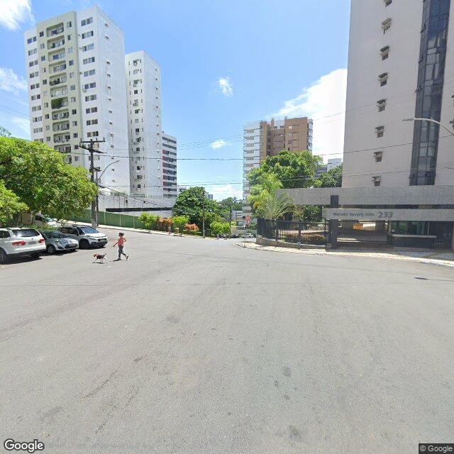 Imagem estática do "Street View" da localização