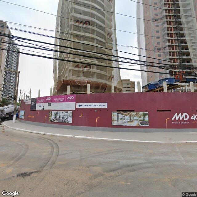 Imagem estática do "Street View" da localização