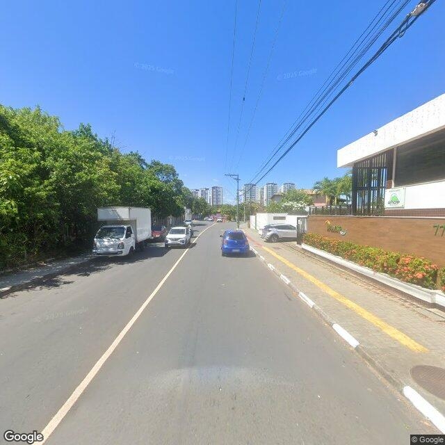 Imagem estática do "Street View" da localização