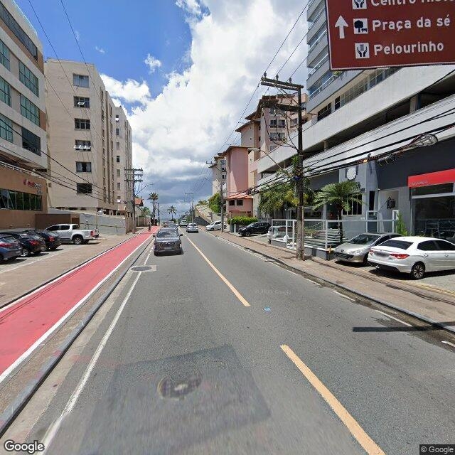 Imagem estática do "Street View" da localização