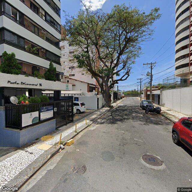 Imagem estática do "Street View" da localização
