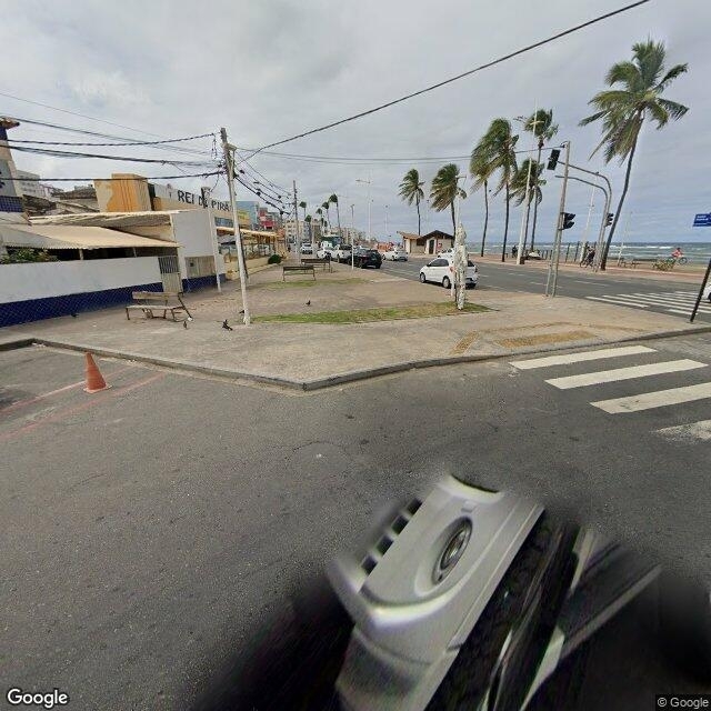 Imagem estática do "Street View" da localização