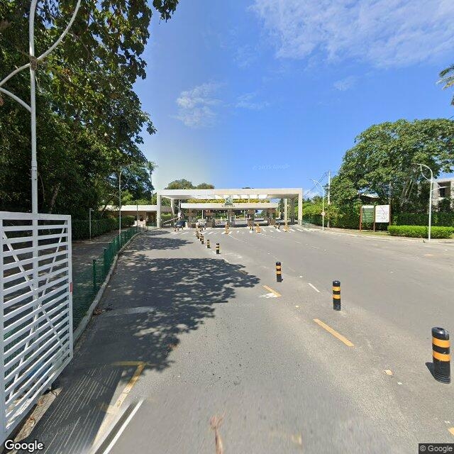 Imagem estática do "Street View" da localização