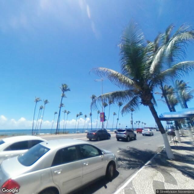 Imagem estática do "Street View" da localização