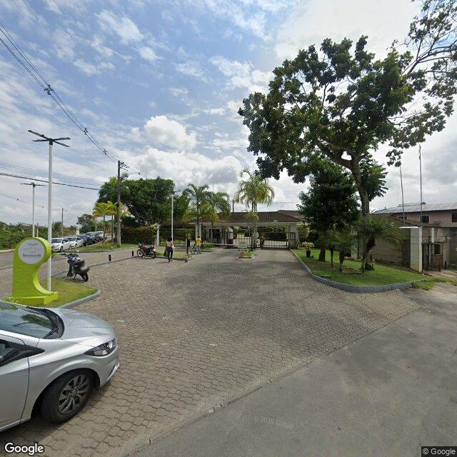 Imagem estática do "Street View" da localização