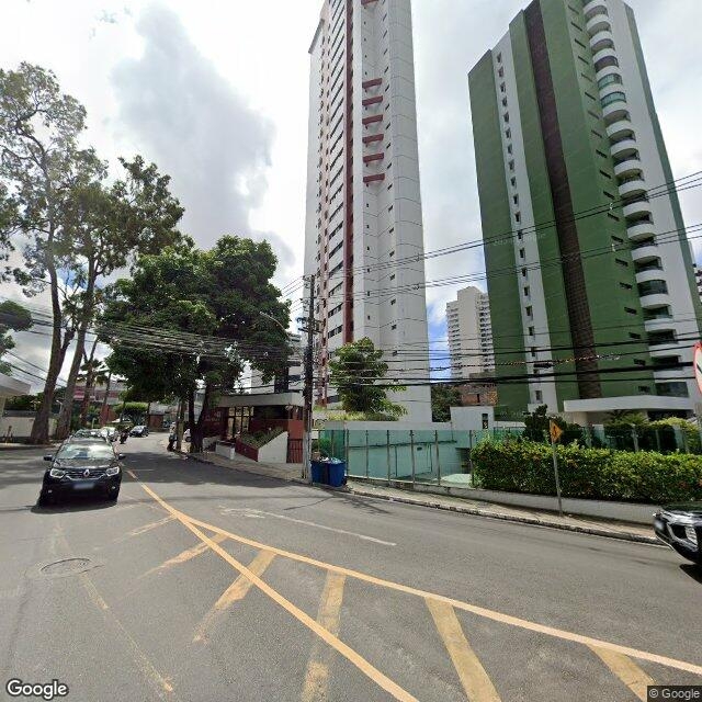 Imagem estática do "Street View" da localização