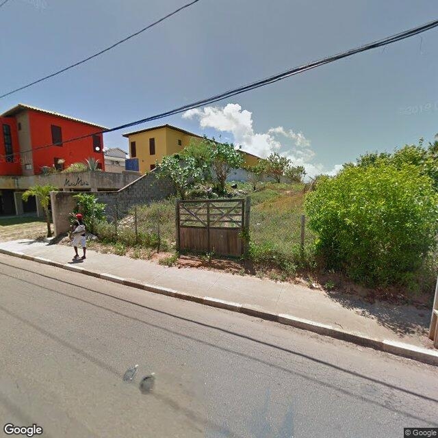 Imagem estática do "Street View" da localização