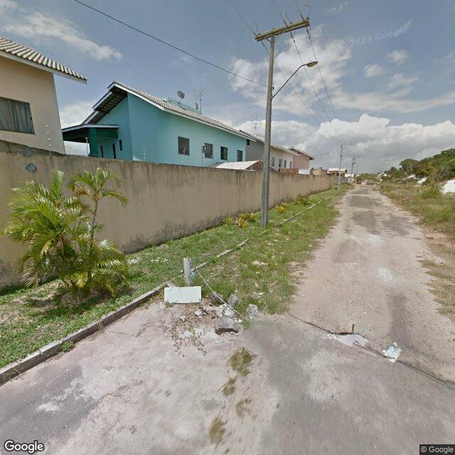 Imagem estática do "Street View" da localização