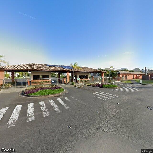 Imagem estática do "Street View" da localização