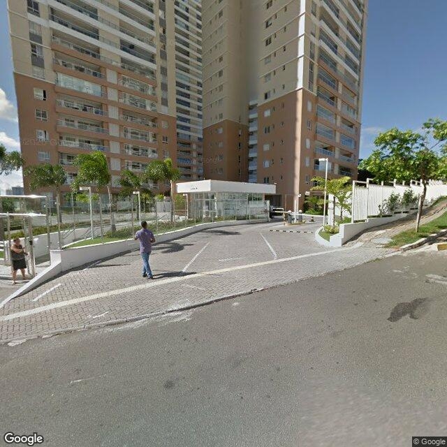 Imagem estática do "Street View" da localização