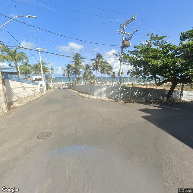 Imagem estática do "Street View" da localização