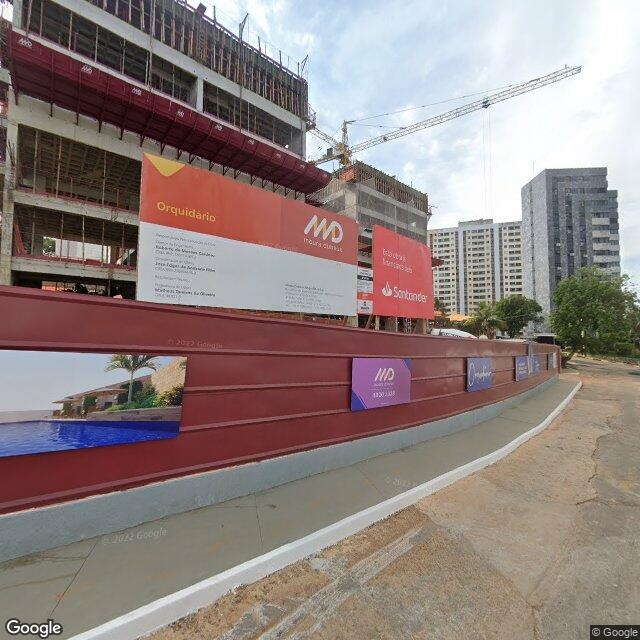 Imagem estática do "Street View" da localização