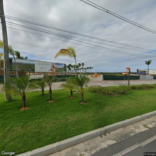 Imagem estática do "Street View" da localização