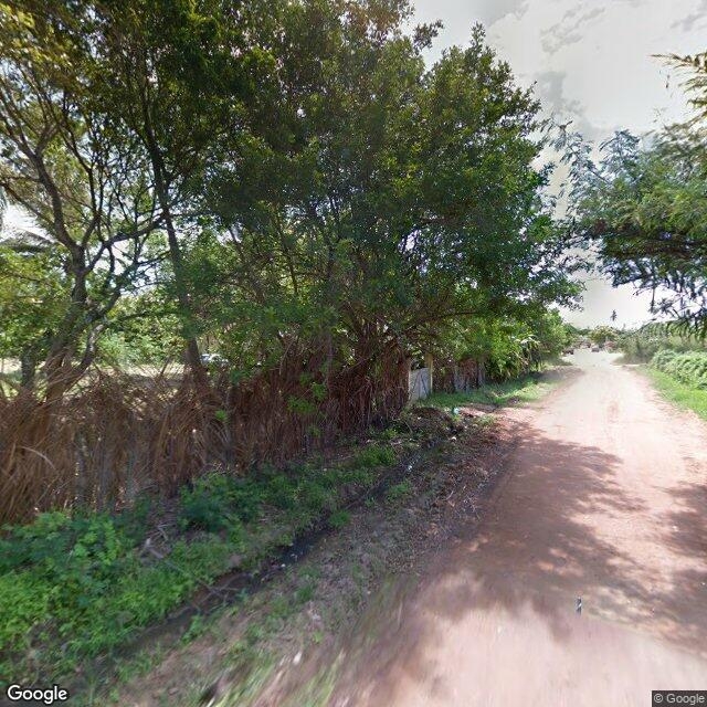 Imagem estática do "Street View" da localização