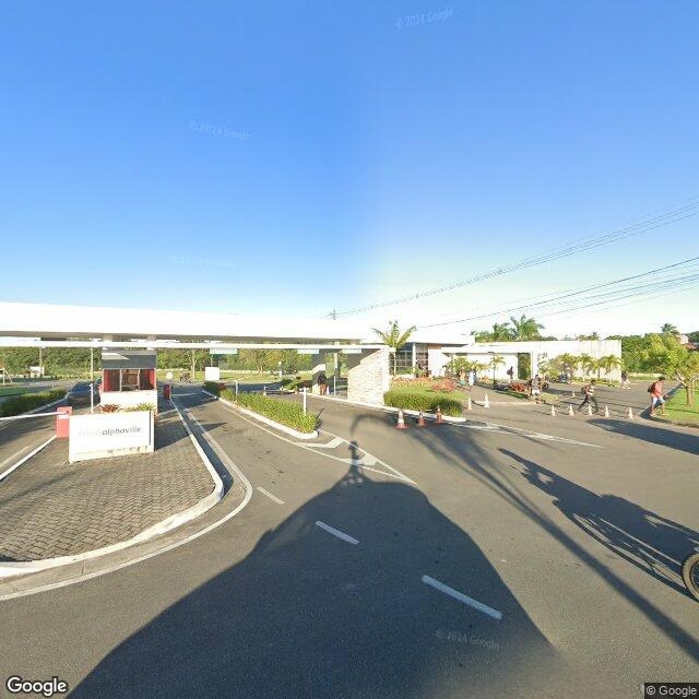 Imagem estática do "Street View" da localização