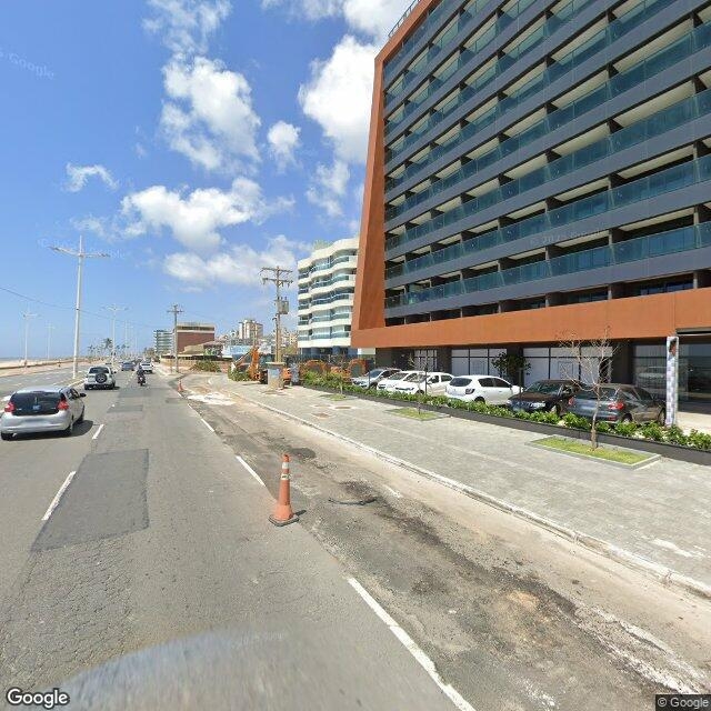 Imagem estática do "Street View" da localização