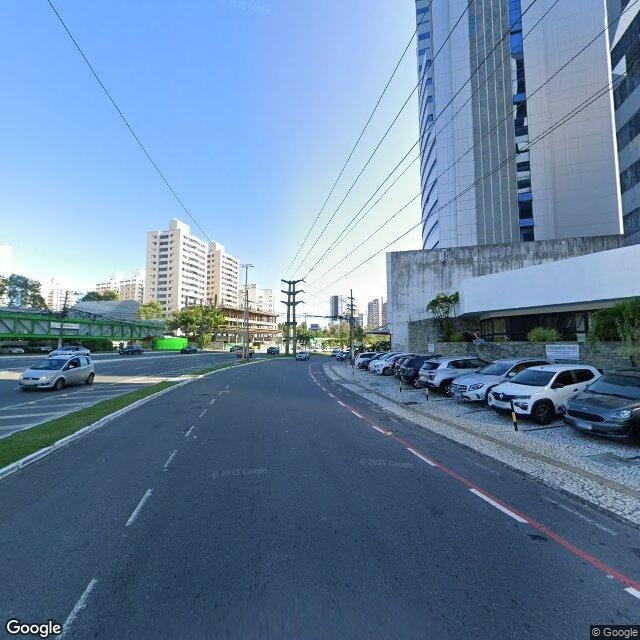 Imagem estática do "Street View" da localização