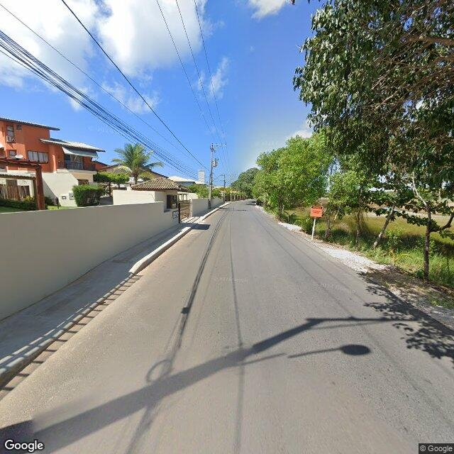 Imagem estática do "Street View" da localização