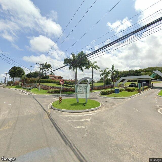 Imagem estática do "Street View" da localização