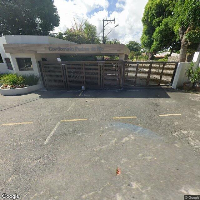 Imagem estática do "Street View" da localização