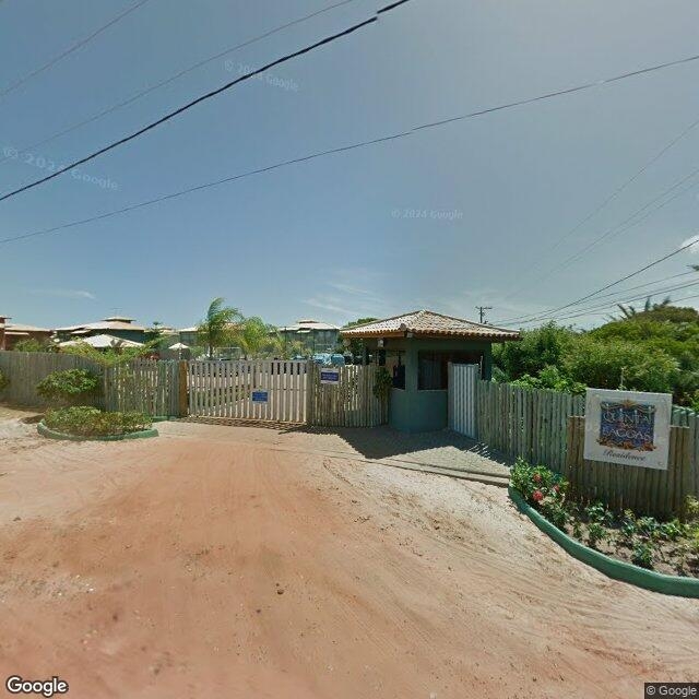 Imagem estática do "Street View" da localização